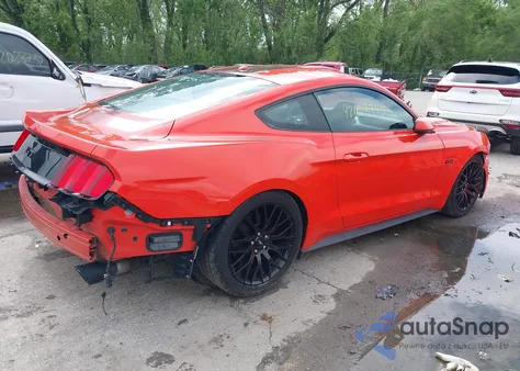 2016 Ford Mustang Gt Premium из США, поврежденный, VIN 1FA6P8CF1G5227818